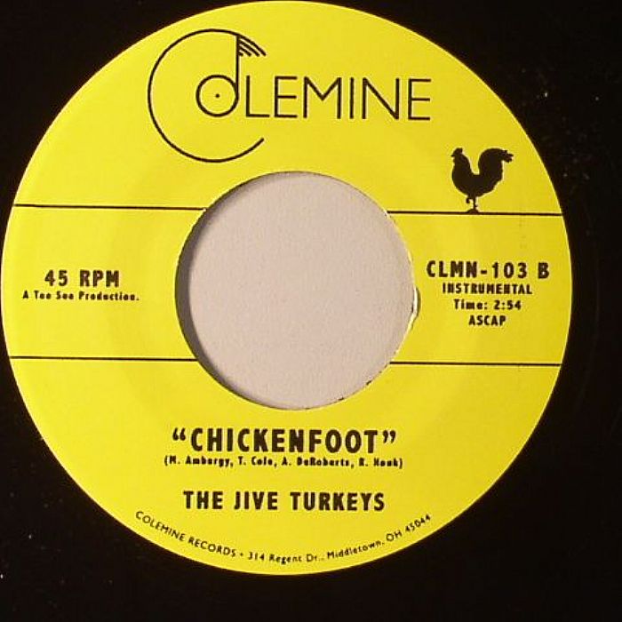 The Jive Turkeys – B.A. (7", Brown, Colemine Records, 2021) Back Cover