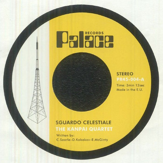 The Kanpai Quartet – Sguardo Celestiale / Five Days (7", Palace Records, 2026) Front Cover