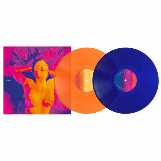 The Liminanas – Live At Beaubourg (2xLP, gatefold translucent blue & orange, Because Music, 2026) Front Cover