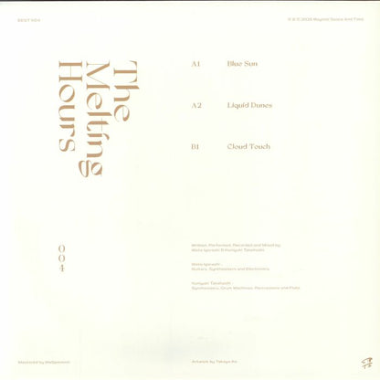 The Melting Hours – The Melting Hours (12", Beyond Space And Time, 2026) Back Cover