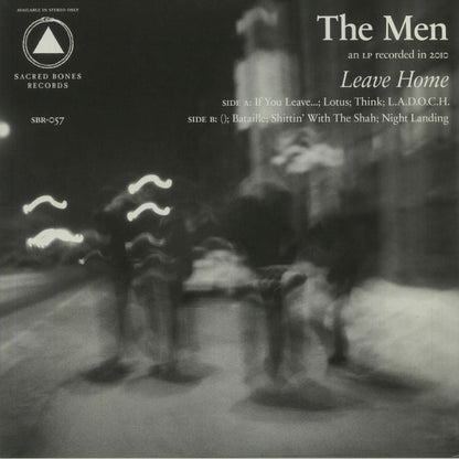 The Men – Leave Home (LP, White, Sacred Bones Records, 2021) Front Cover