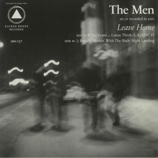 The Men – Leave Home (LP, White, Sacred Bones Records, 2021) Front Cover