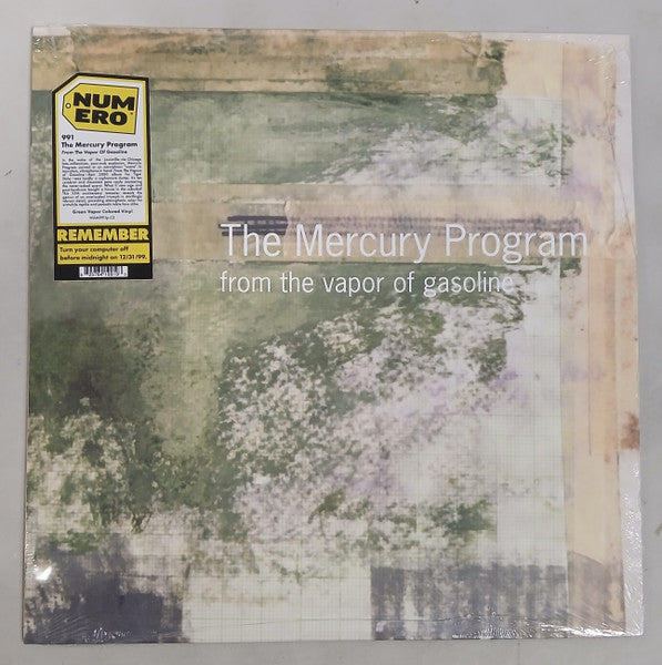 The Mercury Program – From The Vapor Of Gasoline (LP, Green Vapor, Numero Group, 2025) Front Cover