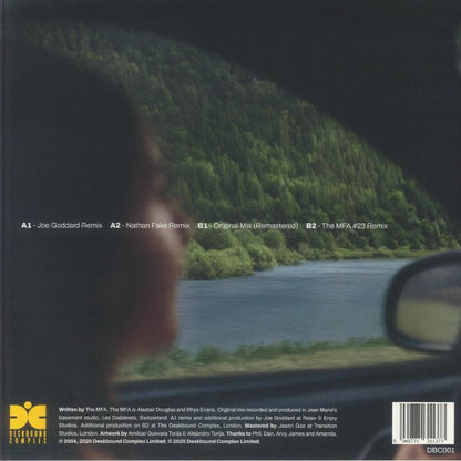 The MFA – The Difference It Makes: Remastered and Remixed (12", Deskbound Complex, 2025) back cover