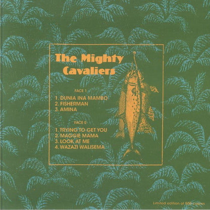 The Mighty Cavaliers – Fisherman (LP, Want Some Records, 2024) Back Cover