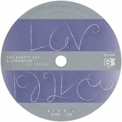 The Mighty Zaf & Linkwood / Darryn Jones – Luv Pillow / Running Away (12", '80s, 2026) Front Cover