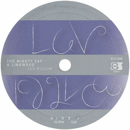 The Mighty Zaf & Linkwood / Darryn Jones – Luv Pillow / Running Away (12", '80s, 2026) Front Cover
