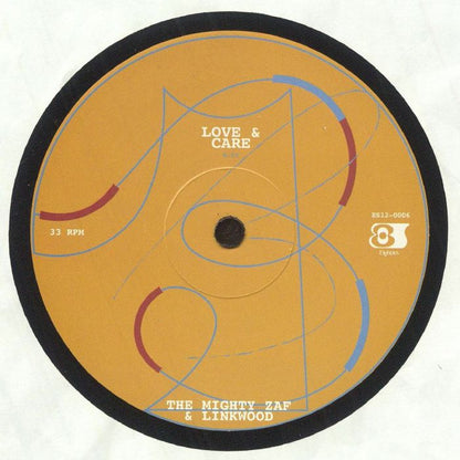 The Mighty Zaf Linkwood – I'm Happy Just To Be Here / Love & Care (12", '80s, 2025) Back Cover