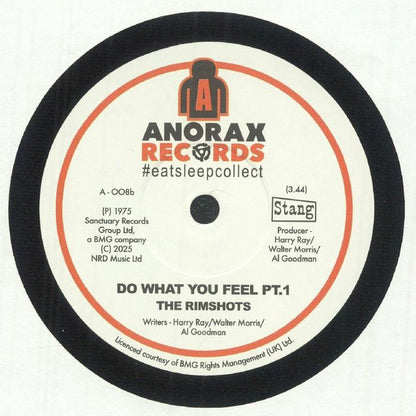 The Moments / The Rimshots – Just Having Your Love / Do What You Feel Pt. 1 (7", Anorax Records, 2025) Back Cover