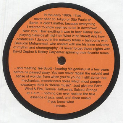 The Morning Kids – In A Golden Haze (12", Balihu Records, 2026) Back Cover
