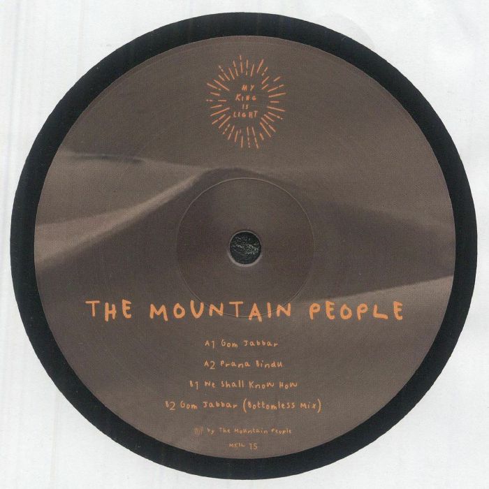 The Mountain People – Gom Jabbar (12", My King Is Light, 2026) Front Cover