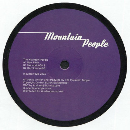 The Mountain People – Raw Pitch (12", Mountain People, 2026) Front Cover