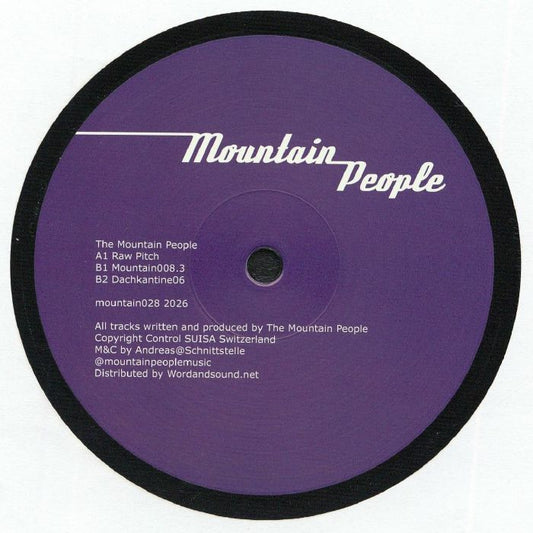 The Mountain People – Raw Pitch (12", Mountain People, 2026) Front Cover