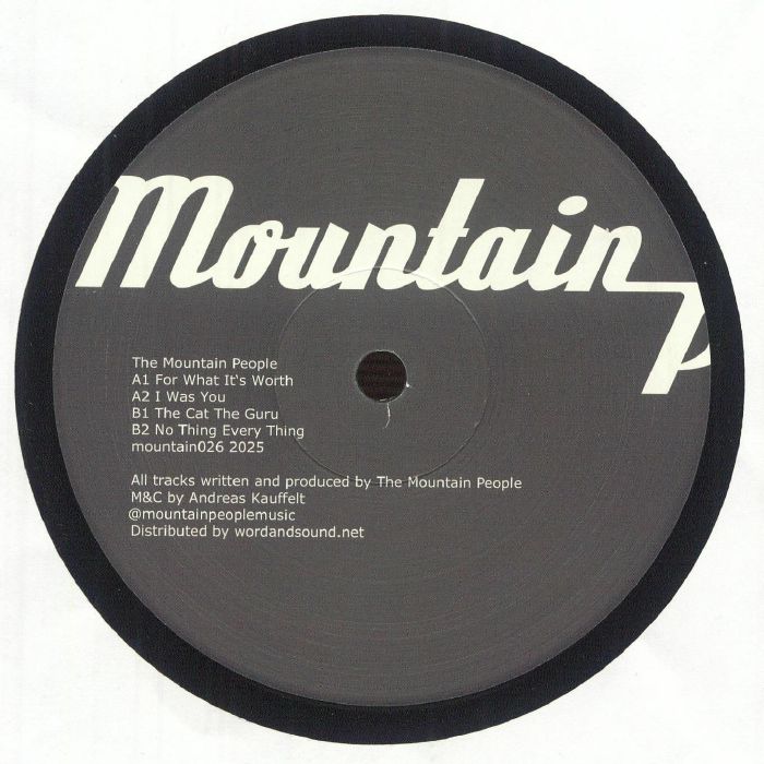 The Mountain People – The Cat The Guru (12", Mountain People, 2025) Front Cover