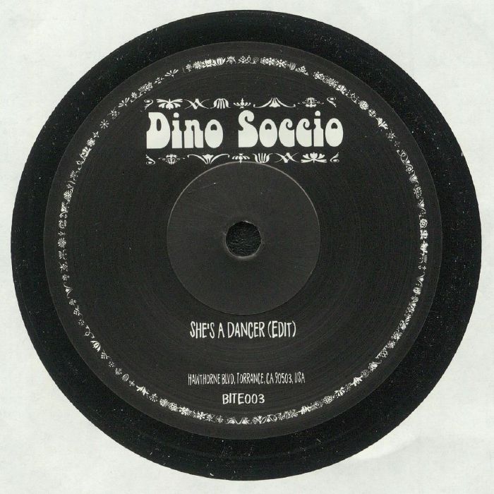 The Patchouli Brothers / Dino Soccio – You've Got The Power / She's A Dancer (7", Take Away, 2025) back cover