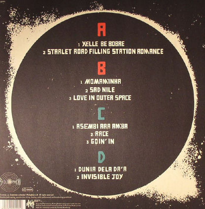 The Polyversal Souls – Invisible Joy (2xLP, Philophon, 2015) Back Cover