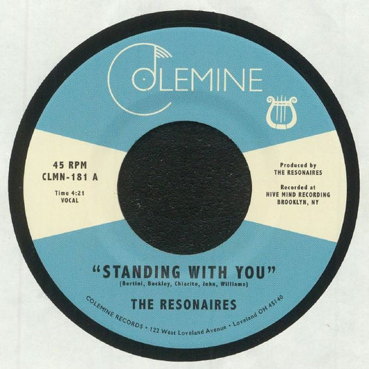 The Resonaires – Standing With You (7", Colemine Records, 2021) Front Cover