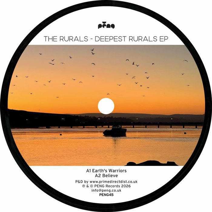 The Rurals – Deepest Rurals EP (12", Peng, 2026) Front Cover