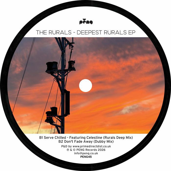 The Rurals – Deepest Rurals EP (12", Peng, 2026) Back Cover