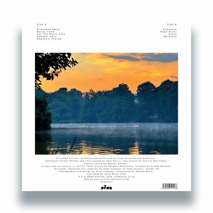 Andy Compton The Rurals Shamrock – The Rhythm Of Nature (LP, Peng, 2026) Back Cover