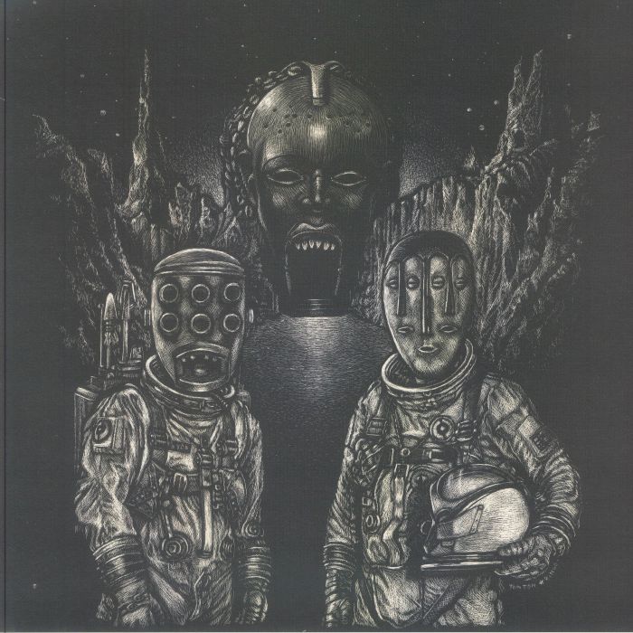 The Selenites Band – Journey On Az Ma'ar Moon (LP, The Penrose Records, 2025) Front Cover