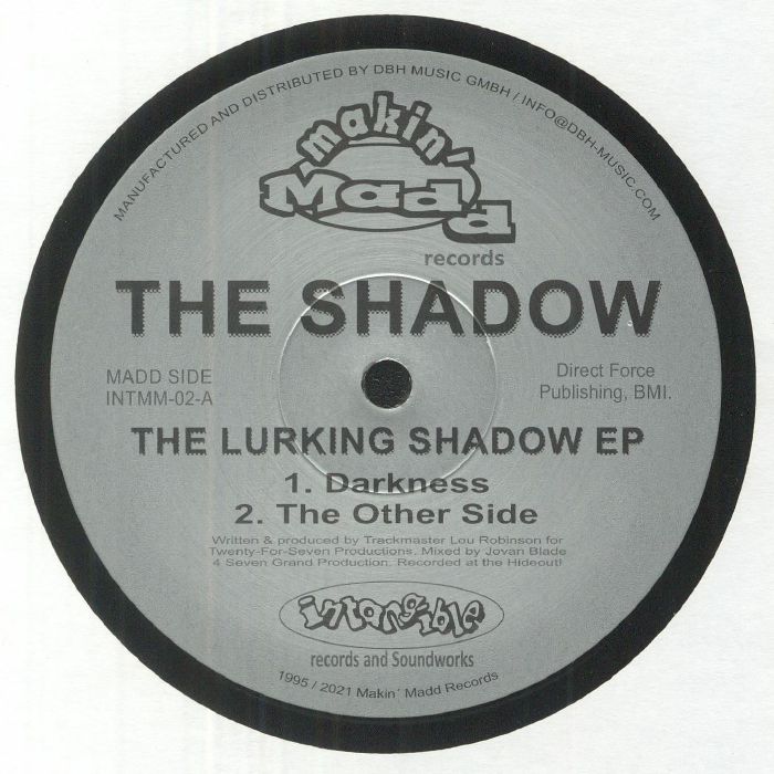 The Shadow – The Lurking Shadow EP (12", Makin' Madd Records, 2023) Front Cover