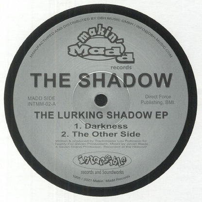 The Shadow – The Lurking Shadow EP (12", Makin' Madd Records, 2023) Front Cover