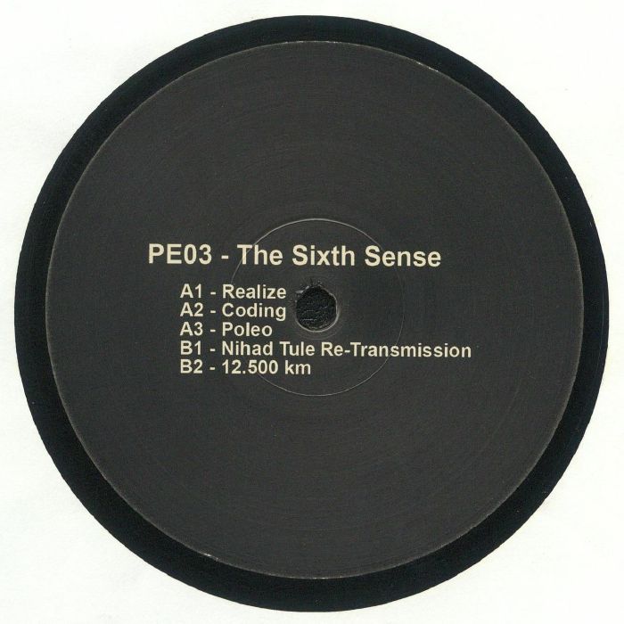 The Sixth Sense – PE03 (12", Planet Energy, 2025) back cover