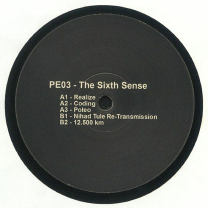 The Sixth Sense – PE03 (12", Planet Energy, 2025) back cover