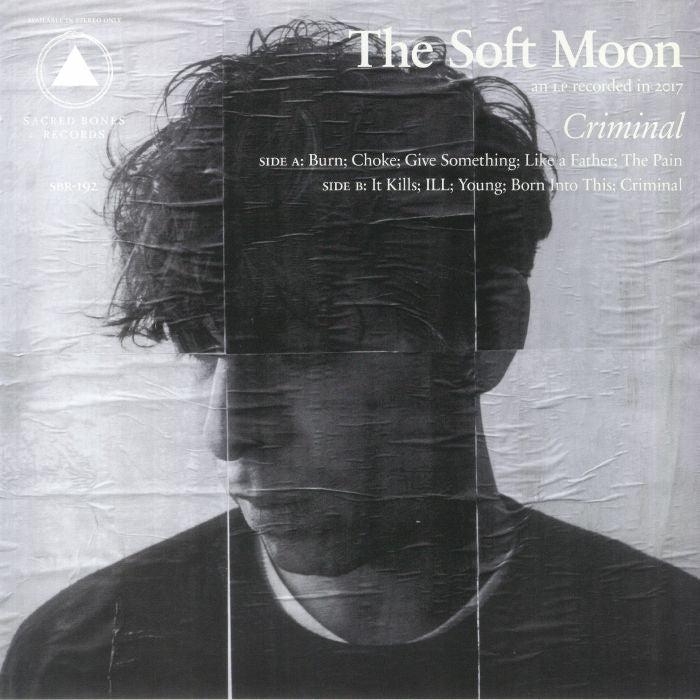 The Soft Moon – Criminal (LP, Yellow / Black Swirl, Sacred Bones Records, 2022) Front Cover