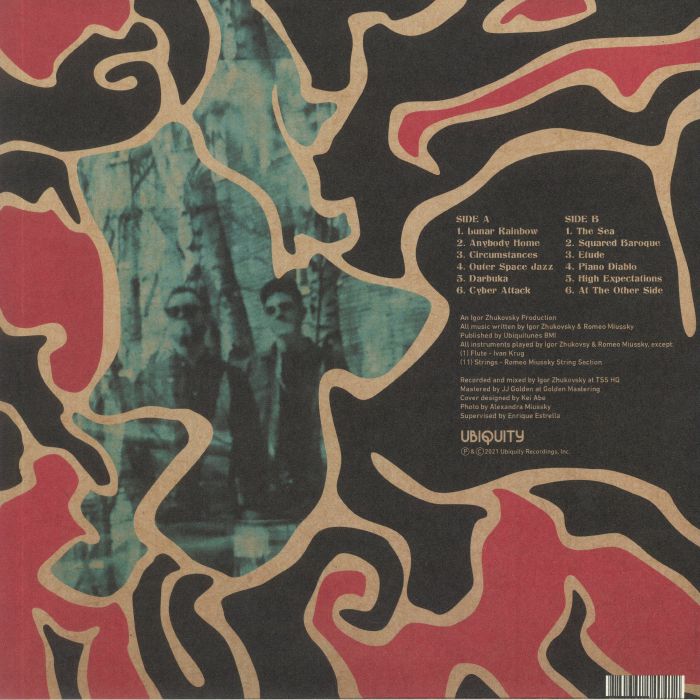 The Soul Surfers Present: Igor & Romeo's – Sound Excitement (LP, Ubiquity, 2022) Back Cover
