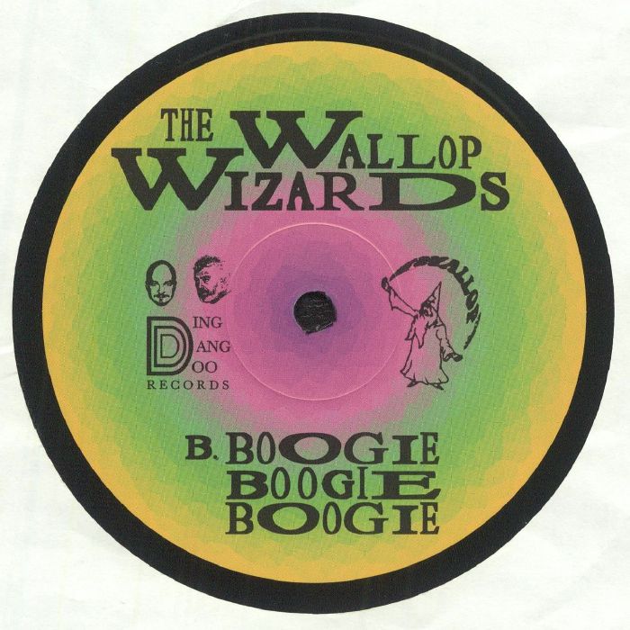 The Wallop Wizards – Just Like Heaven (12", Ding Dang Do Records, 2025) Back Cover