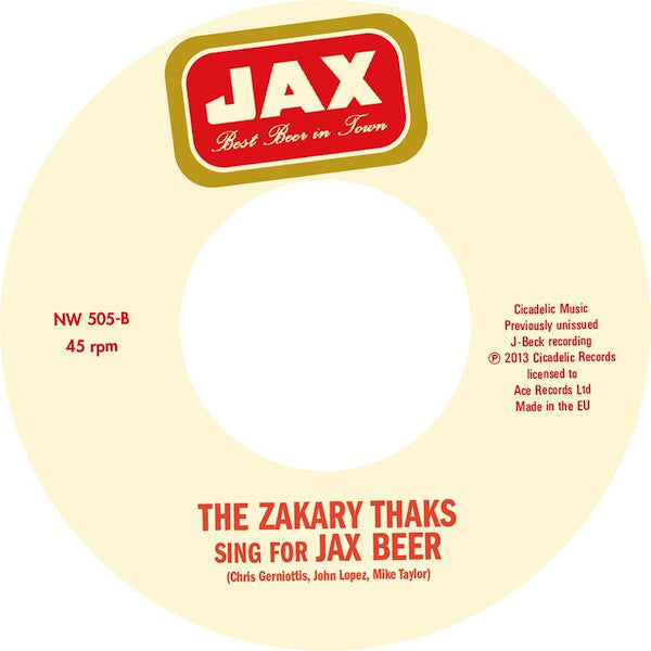 The Zakary Thaks – She's Got You (7", J-Beck Records, 2013) Image 3