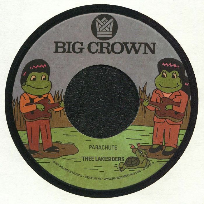 Thee Lakesiders – Si Me Faltaras Tu / Parachute (7", Big Crown Records, 2018) Back Cover