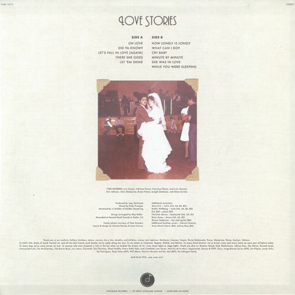 Thee Sinseers – Love Stories (LP, Colemine Records, 2026) Back Cover