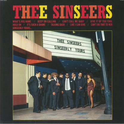 Thee Sinseers – Sinseerly Yours (LP, Colemine Records, 2024) Front Cover