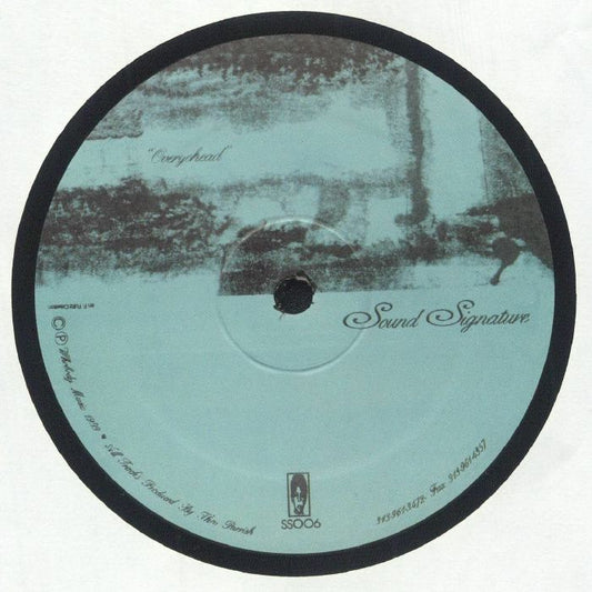 Theo Parrish – Overyohead (12", Sound Signature, 1999) Front Cover