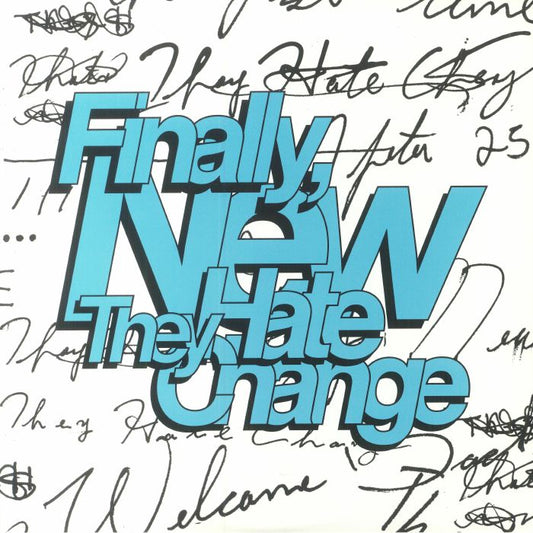 They Hate Change – Finally, New (LP, Coke Bottle Clear, Jagjaguwar, 2022) Front Cover