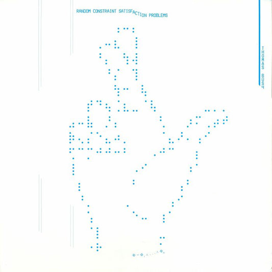 Thomas Bush – Random Constraint Satisfaction Problems (LP, Aguirre Records, 2026) Front Cover