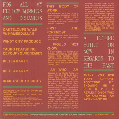 Thomas Xu – The Heart Of The Matter (LP, mini, Steady Flight Circle, 2026) Back Cover