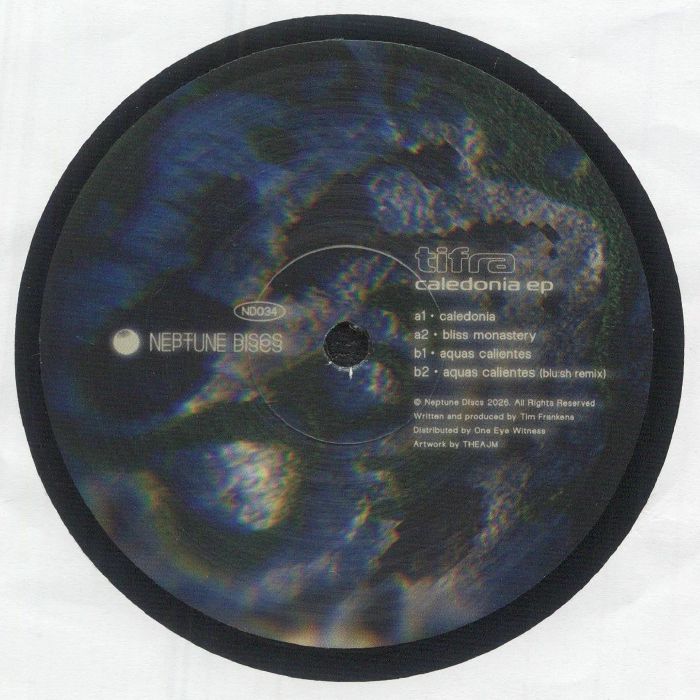 Tifra – Caledonia EP (12", Neptune Discs, 2026) Front Cover
