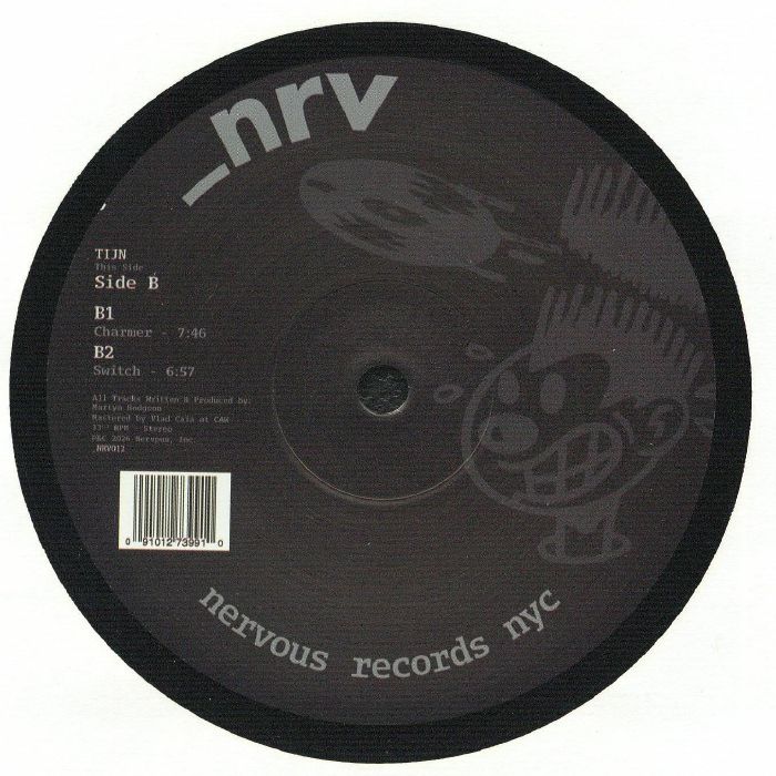 Tijn – Berlin To Prague (12", _NRV, 2026) Back Cover