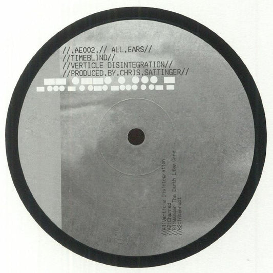 Timeblind – Verticle Disintegration  (12", All Ears, 2023) Front Cover