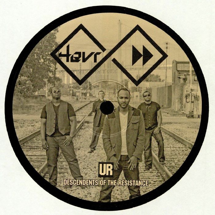 Timeline – Forever Forward EP (12", 4EVR 4WRD, 2016) Front Cover