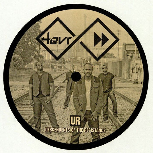 Timeline – Forever Forward EP (12", 4EVR 4WRD, 2016) Front Cover