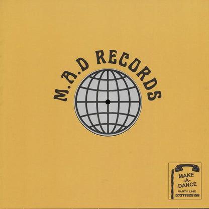 Tino – Super Hot EP (12", M.A.D Records, 2026) Back Cover