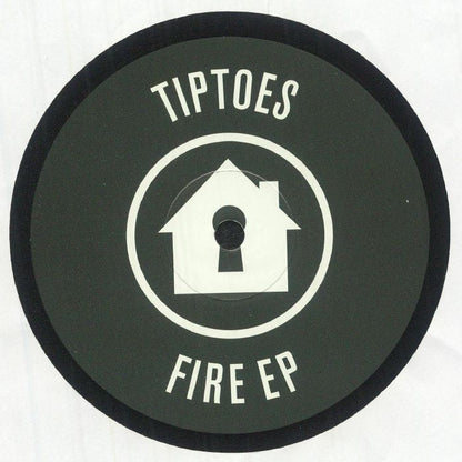 Tiptoes – Fire EP (12", Refuge Recordings, 2025) Front Cover