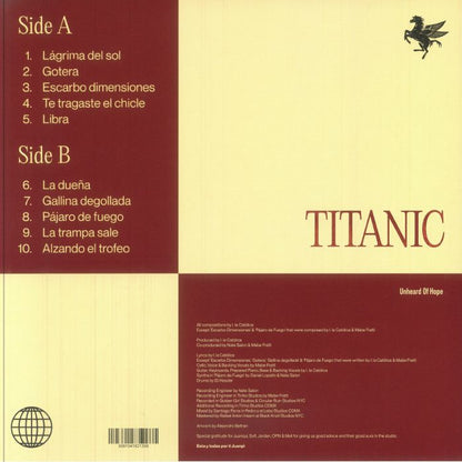 Titanic – Hagen (LP, Unheard Of Hope, 2025) Back Cover