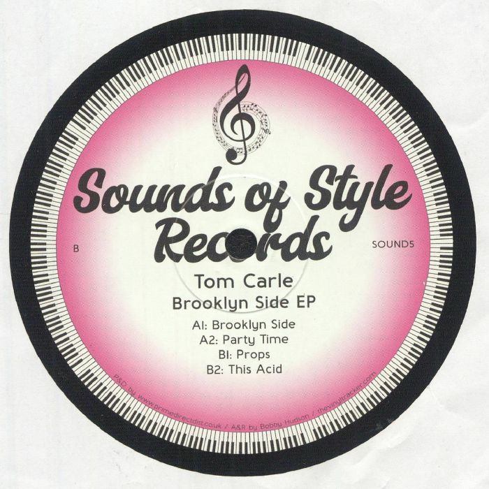 Tom Carle – Brooklyn Side EP (12", Sounds of Style Records, 0) Back Cover