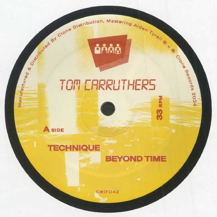 Tom Carruthers – Technique (12", Clone Jack For Daze, 2025) Front Cover
